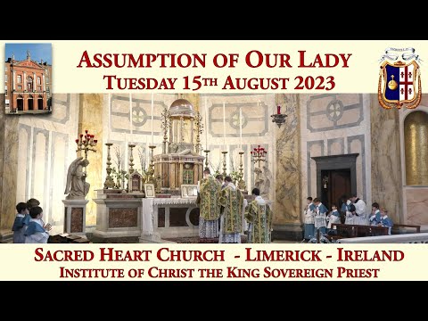 Tuesday 15th August 2023: Assumption of Our Lady