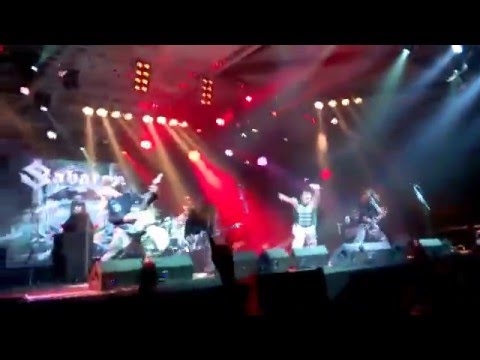 Sabaton - Ghost Division @ Taksirat Festival, Skopje (07.12.2015)