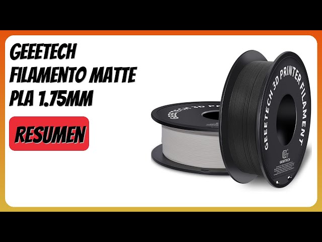 Vídeo relacionado con SMARTFIL PLA BASIC | Filamento para impresión 3D | ácido poliláctico | Gran facilidad de impresión | Peso: 1000g | Color: Green | Diámetro: 1.75 mm
