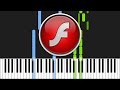 Adobe Flash tribute | Age of War theme | Synthesia