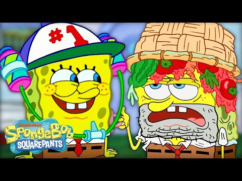 Every Crazy Hat Ever! ? | SpongeBob
