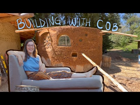 I learned how to build a cob house! 🌎 | Natural Building | Ep.12