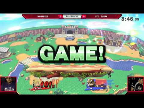 VS Weekly 7/5/18 - Losers Qtrs - Morpheus (Cloud) vs ECG | Zurak (Fox) - Smash 4