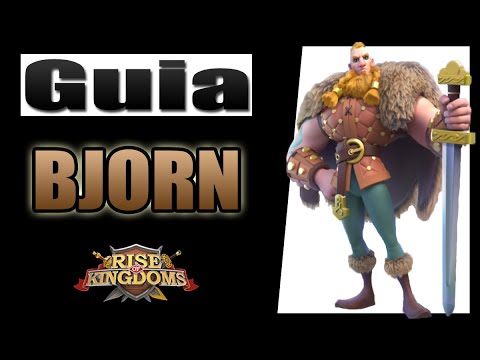 BJORN IRONSIDE RISE OF KINGDOMS - TALENTOS E HABILIDADES - GUIA COMPLETO DO COMANDANTE