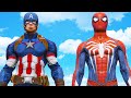 CAPTAIN AMERICA VS SPIDER-MAN PS4 - EPIC SUPERHEROES BATTLE