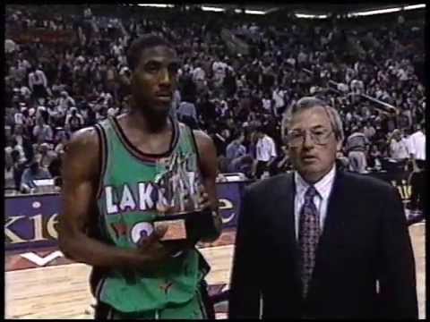 Eddie Jones - 1995 NBA Rookie Game Highlights (MVP)