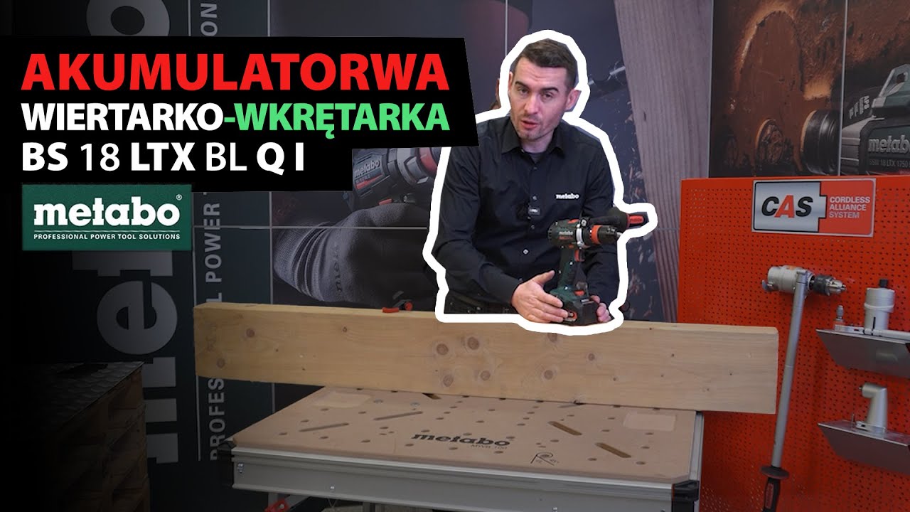 Do Najtrudniejszych Zastosowań | Metabo BS 18 LTX BL Q I #metabopolska