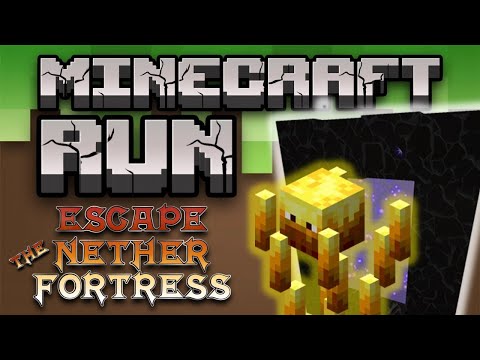 Minecraft Run - Escape the Nether Fortress | Brain Break | Go Noodle