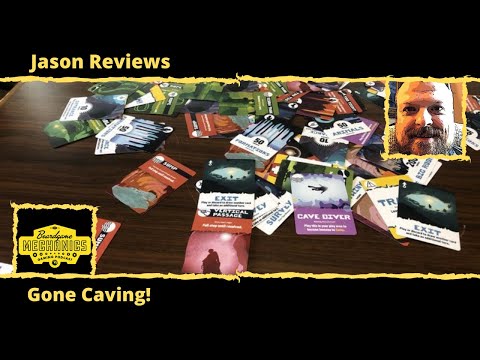 Jason's Board Game Diagnostics of Gone Caving!