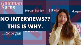 THIS is Why You're Not Getting an Investment Banking Interview