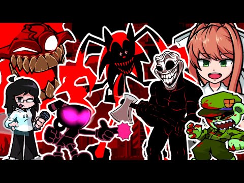 FNF Mashup - Fatality and Unresponsive X More / 33 Songs