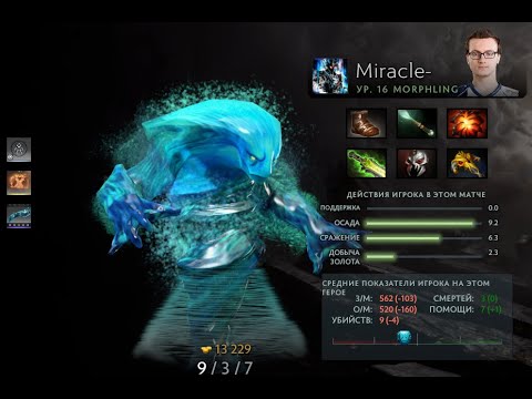 Nigma VS Aggressive Mode game #2 Miracle Morphling Gameplay