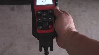 TPMS sensor relearn with Autel TS508