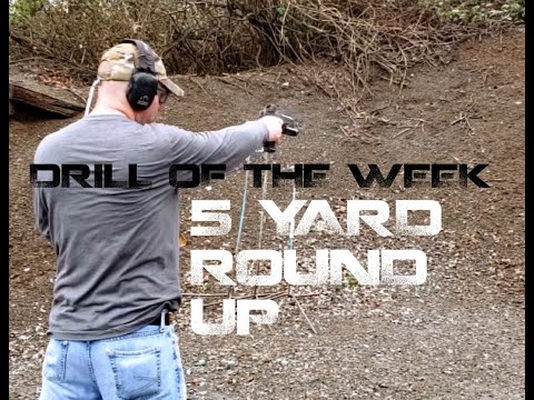 Pistol Drill of the Week, Justin Dyal's 5 Yard Round Up