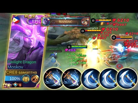 MOSKOV FULL CRITICAL BUILD!🔥 MOSKOV BEST BUILD & EMBLEM SET 2022!