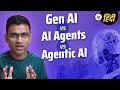 Hindi Generative AI Vs AI Agents Vs Agentic AI