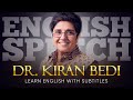 ENGLISH SPEECH | DR. KIRAN BEDI: Road Safety (English Subtitles)