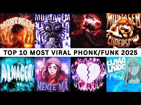 TOP 10 MOST VIRAL PHONK/FUNK 2025 PLAYLIST 🎵