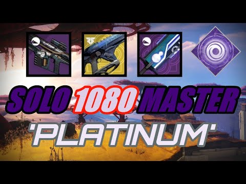 Solo 1080 Master Ordeal Nightfall (Platinum) W/Telesto Besto (A Garden World) - Hunter - Destiny 2
