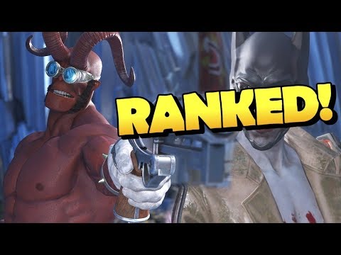 BIG DAMAGE HELLBOY, RAGEQUIT & EMPR_Theo! Ranked Sets Online Gameplay (Injustice 2)