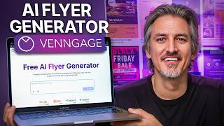 Venngage AI Flyer Generator Tutorial | Create Professional Flyers Fast