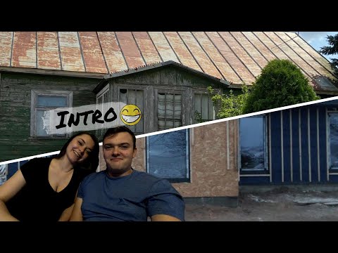 Introduction & time lapse of roof change, fasad framing. Renovation of 74 year old log cabin. S1E3