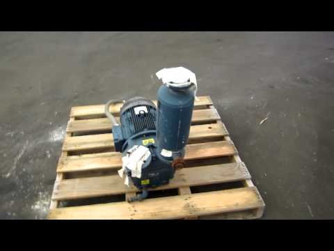 Used- Nash Vacuum Pump, Model EC150M - stock# 43623005