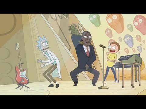 Keith David as The President | Part 1 | Rick and Morty | Felix Kargegie YT