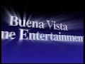Buena Vista Home Entertainment 2003 VHS Version