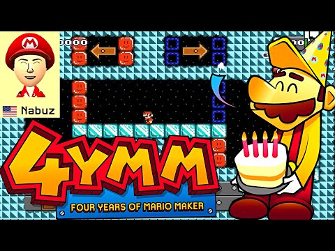4 Years of Mario Maker 🎉 Direction Detection 🎉 Nabuz