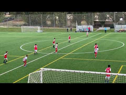 VILLALBILLA CF A (3-0) F RAYO VALLECANO E. Primer tiempo. Infantiles