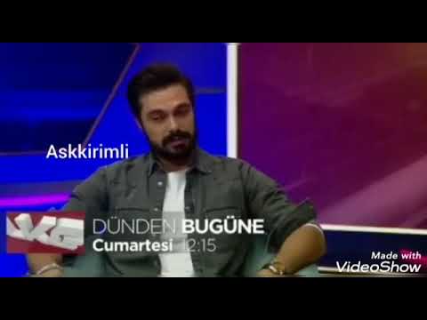 Halil ibrahim Ceyhanın röportajından ilk görüntüler geldi