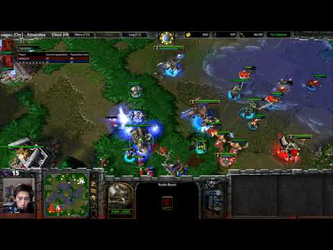 15sui (HU) vs Lin GuaGua (Orc) - WarCraft 3 - WC2678