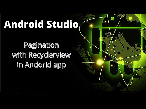 How to do Pagination with Recyclerview in Android App | Android Studio