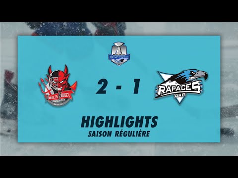 Diables Rouges de Briançon 2-1 (TAB) Rapaces de Gap - Highlights - Synerglace Ligue Magnus 2022/23