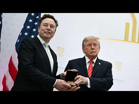 Watch Live: Trump awards medals to Elon Musk, Jensen Huang and other tech execs at summit