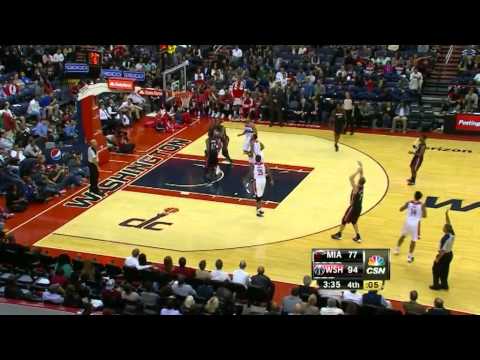 Glen Rice Jr. block on Eric Griffin
