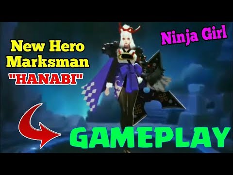 New Hero HANABI Best Marksman Gameplay Mode | MLBB New Hero