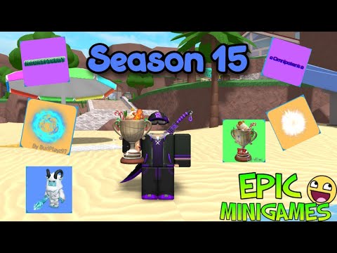 Showcasing ALL Items of SEASON 15 In Epic Minigames!
