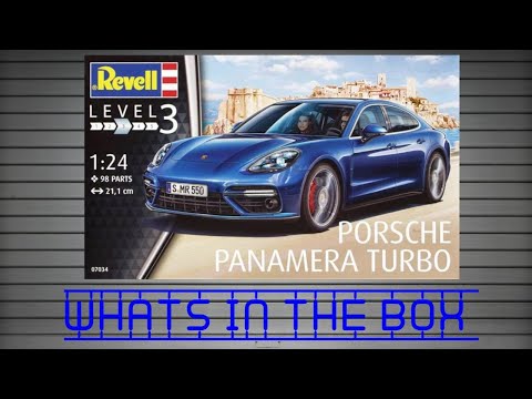 Revell Model Set Porsche Panamera 2 Turbo 67034 Revell Model Set Porsche Panamera 2 Turbo 67034