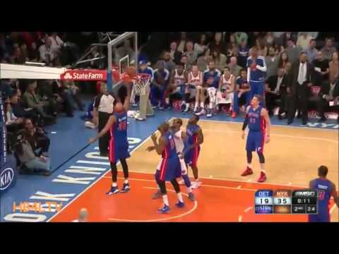 Amar'e Stoudemire 20 pts. Highlights "Knicks vs. Pistons" (02.04.13) HB4L TV