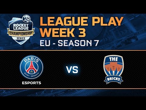 RLCS League Play Week 3 - PSG Esports vs The Bricks