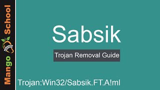 Sabsik Trojan Removal [Trojan:Win32/Sabsik.FT.A!ml]