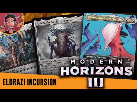 Eldrazi Incursion Full Deck Reveal! | Modern Horizons 3 Commander Precon MTG Spoilers