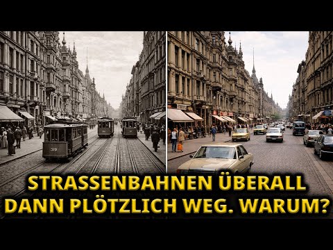 Die große Säuberung der 1920er: Warum wurden Straßenbahnnetze weltweit zerstört?