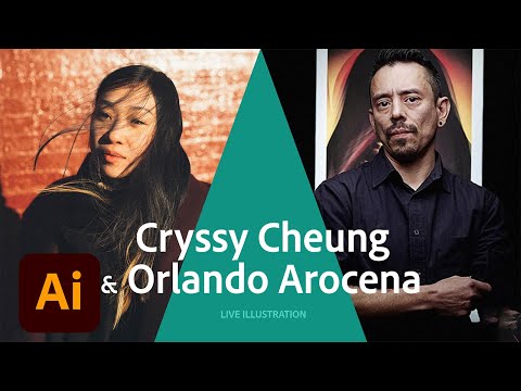 Live Illustrator with Cryssy Cheung & Orlando Arocena - Adobe Live | Adobe Creative Cloud