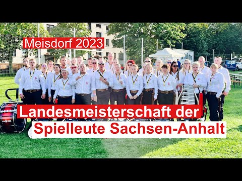 Sieg für Gernrode bei Landesmeisterschaft der Spielleute 2023 in Meisdorf