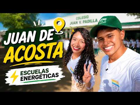 JUAN DE ACOSTA SE TRANSFORMA ⚡🌱 | Conocimos la Escuela Energética