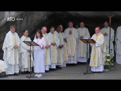 Messe de 10h à Lourdes du 19 juillet 2023