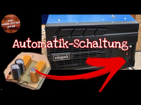 Automatische Einschaltung für Scheppach HDA-14 Luftreiniger | Der Vorrichtungsbauer
